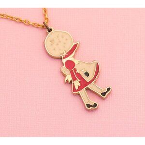 Vintage Doll Necklace | Cute Baby Doll Necklace | 18 inch | Rafaelian H11